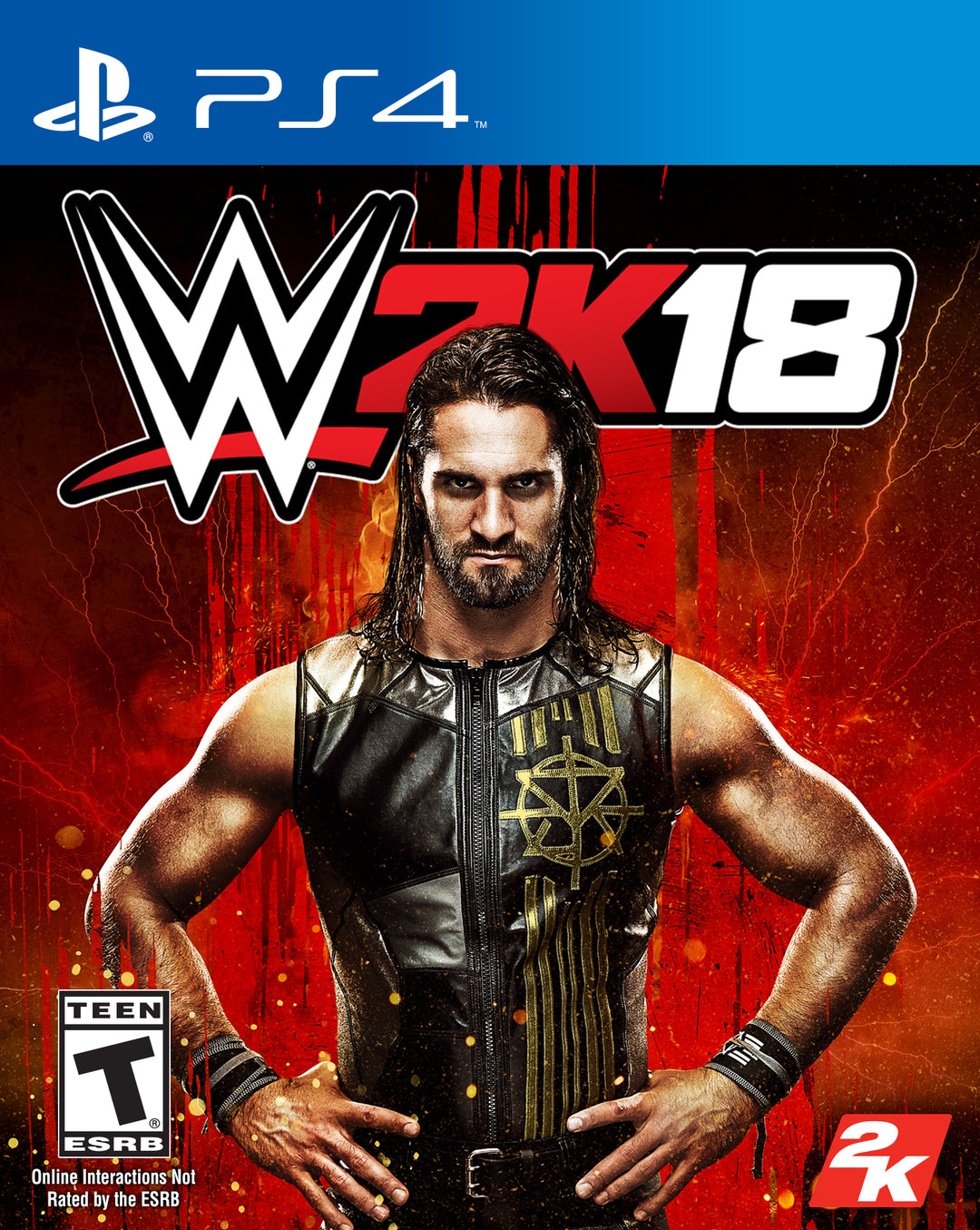 WWE 2K18 – PS4 Game Complete in Box (Retro Fam)