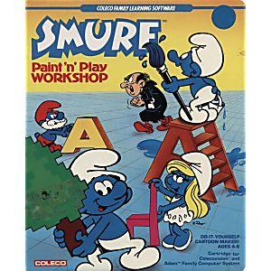 Smurf: Paint 'N' Play Workshop - Colecovision Game (Retro Fam)