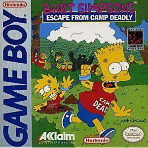 Simpsons Escape from Camp Deadly - Gameboy Game (Retro Fam)