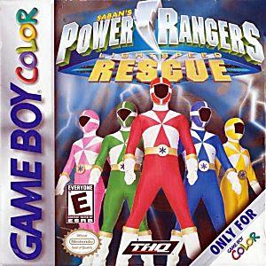 Power Rangers Lightspeed Rescue - Gameboy Color Game (Retro Fam)