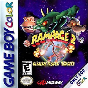 Rampage 2 Universal Tour - Gameboy Color Game (Retro Fam)