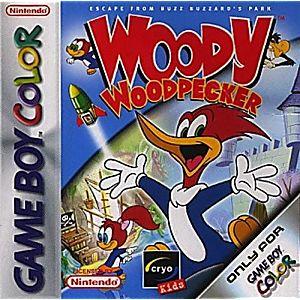 Woody Woodpecker - Gameboy Color Game (Retro Fam)
