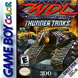 World Destruction League Thunder Tanks - Gameboy Color Game (Retro Fam)