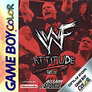 WWF Attitude - Gameboy Color Game (Retro Fam)