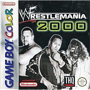WWF Wrestlemania 2000 - Gameboy Color Game (Retro Fam)
