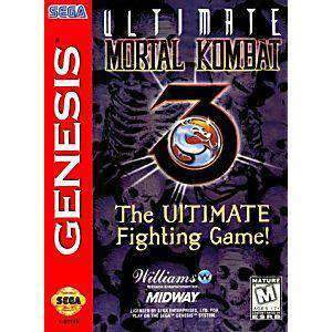 Ultimate Mortal Kombat 3 - Genesis Game (Retro Fam)