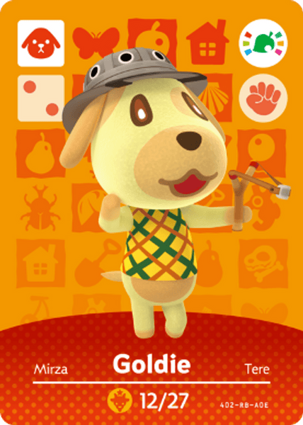 Animal Crossing amiibo Card 3pk - Rosie, Goldie, & Stitches (Retro Fam) - Image 2