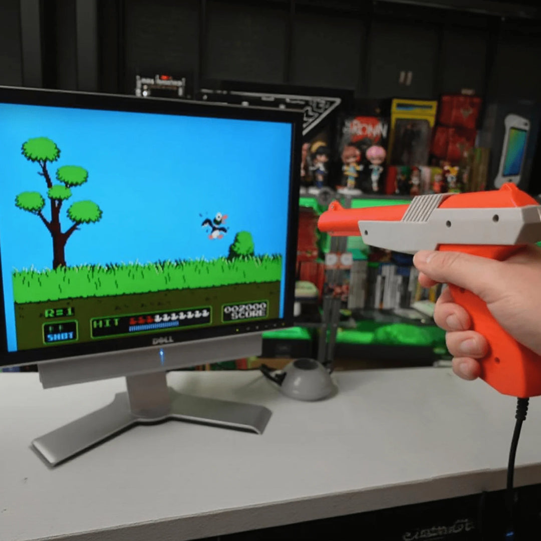 Orange Light Zapper Gun - NES