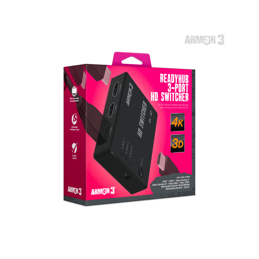 ReadyHub 3 Port HD Switcher (Retro Fam)