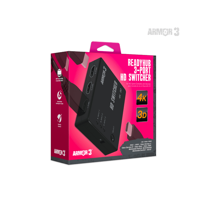ReadyHub 3 Port HD Switcher (Retro Fam)