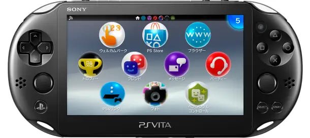 PlayStation Vita 2000 Console - Black (Retro Fam)