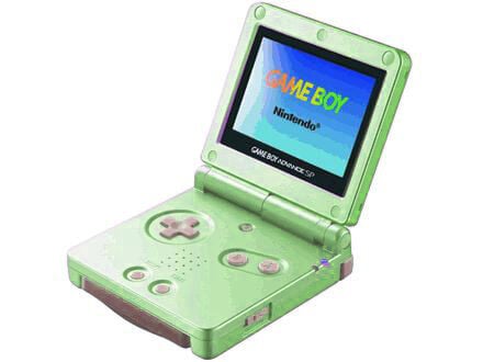 Nintendo Gameboy Advance SP Console: Pokémon Bundle - Green (Retro Fam)