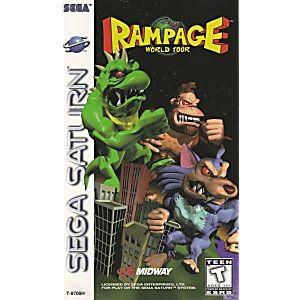 Rampage World Tour - Sega Saturn Game (Retro Fam)