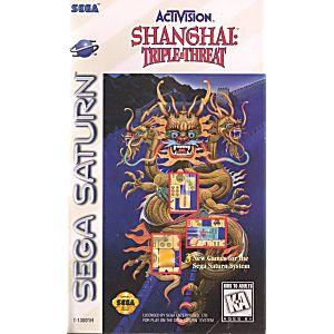 Shanghai Triple Threat - Sega Saturn Game (Retro Fam)