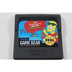 Simpsons Bart vs the Space Mutants - Game Gear Game (Retro Fam)