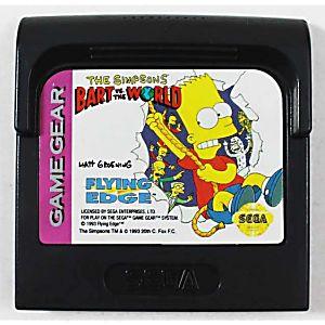 Simpsons Bart vs the World - Game Gear Game (Retro Fam)