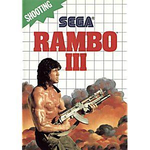 Rambo III - Sega Master System Game (Retro Fam)