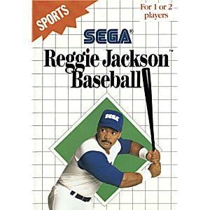 Reggie Jackson Baseball - Sega Master System Game (Retro Fam)