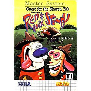 Ren and Stimpy Quest for the Shaven Yak - Sega Master System Game (Retro Fam)