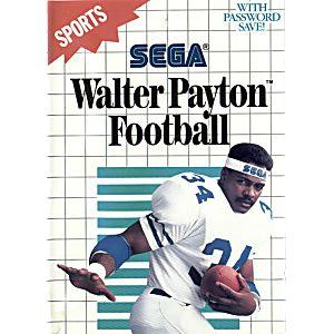 Walter Payton Football - Sega Master System Game (Retro Fam)