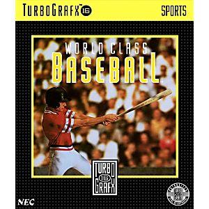 World Class Baseball - Turbo Grafx 16 Game (Retro Fam)