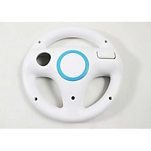 Wii Original Racing Wheel Attachment (White) (Retro Fam)