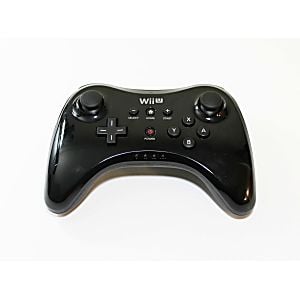 Nintendo Wii U Pro Controller- Black (Retro Fam)