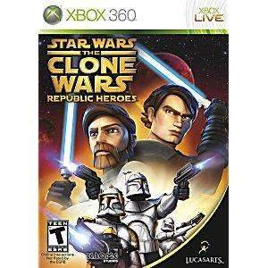 Star Wars Clone Wars Republic Heroes - Xbox 360 Game (Retro Fam)