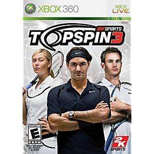 Top Spin 3 - Xbox 360 Game | Retrolio Games
