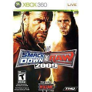 WWE SmackDown vs Raw 2009 - Xbox 360 Game (Retro Fam)