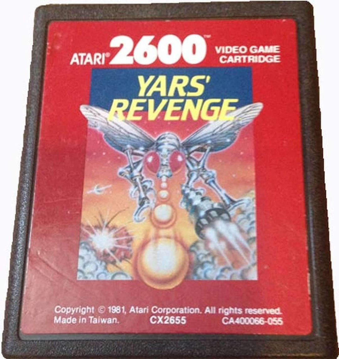YARS' REVENGE RED LABEL - ATARI 2600 GAME - Atari 2600 Game | Retrolio Games
