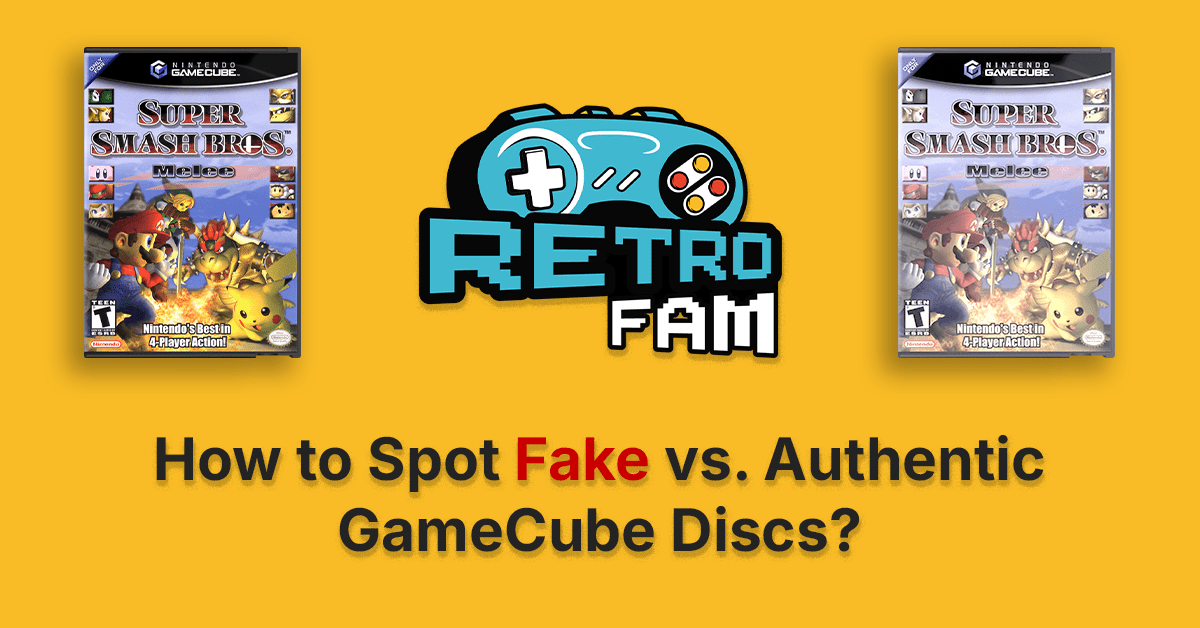 Gamecube Fake Real vs Fake GameCube Games - RetroFam