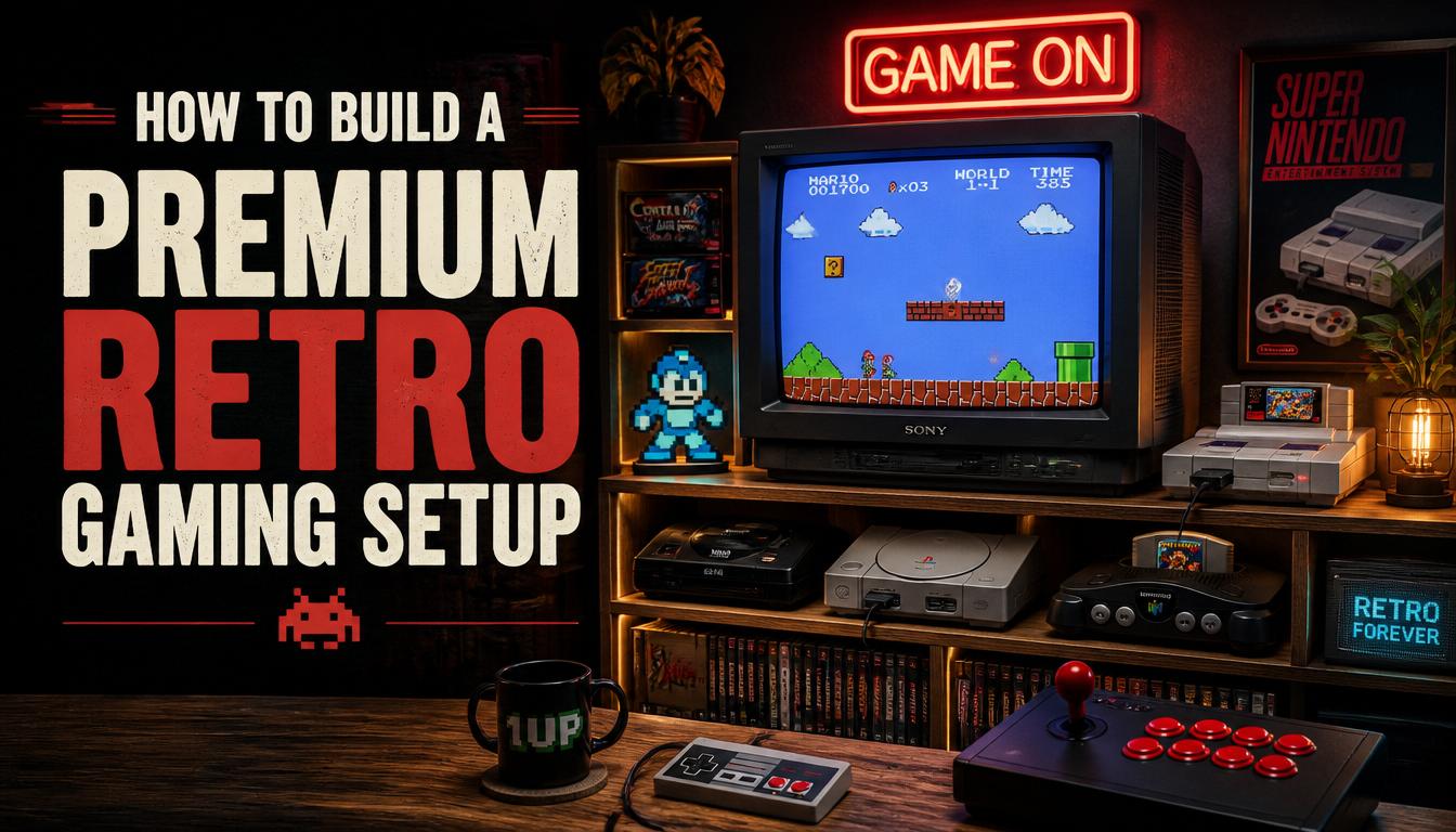 How to Build a Premium Retro Gaming Setup: The Ultimate Collector's Guide