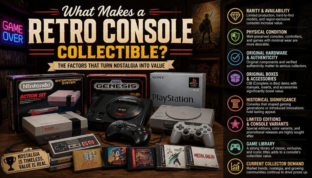 What Makes a Retro Console Collectible? 