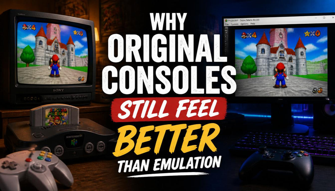 Why Original Consoles Still Feel Better Than Emulation