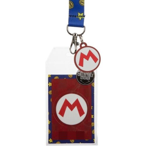 Lanyard: Super Mario Red Checker (Retro Fam)