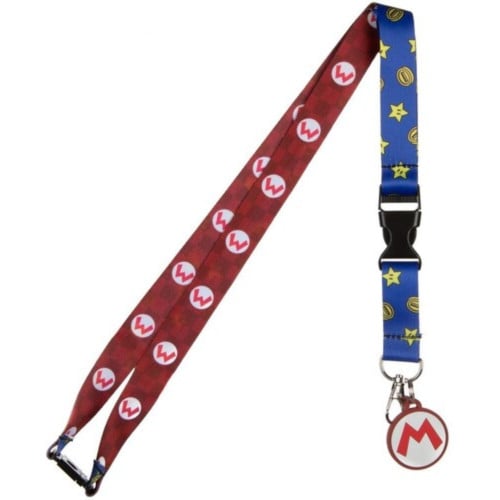 Lanyard: Super Mario Red Checker (Retro Fam)