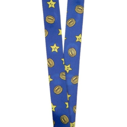 Lanyard: Super Mario Red Checker (Retro Fam)