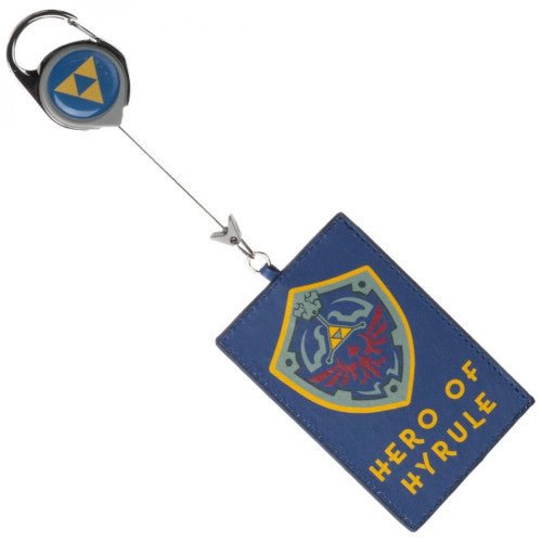 Lanyard: Zelda Sheild Retractable ID (Retro Fam)