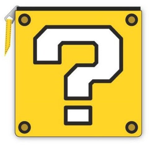 Pouch: Question Block/Star (Retro Fam)