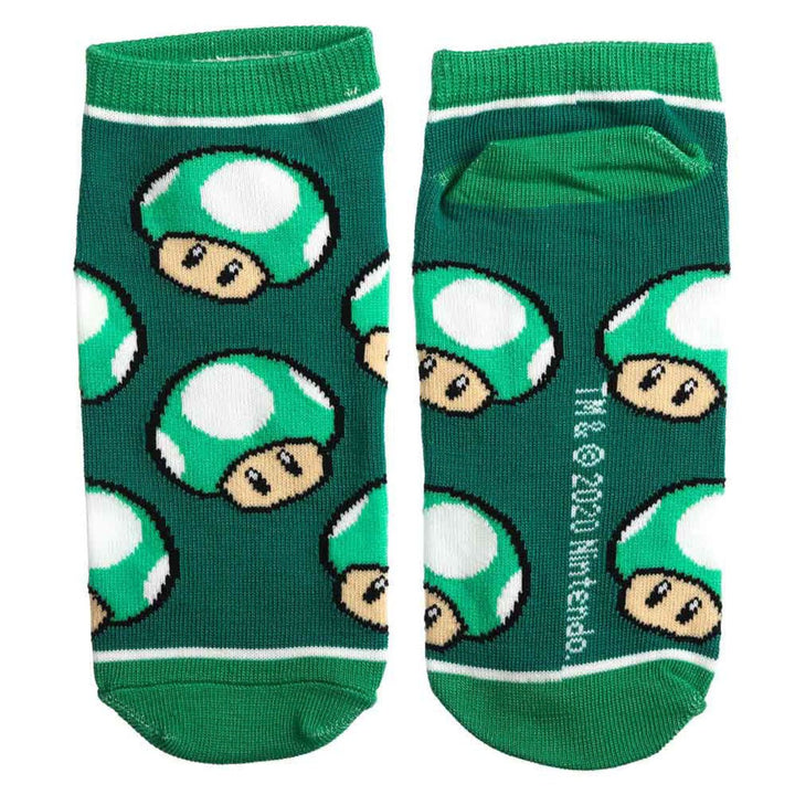 Calcetines tobilleros: Super Mario - Combina y combina (paquete de 5) (Retro Fam)
