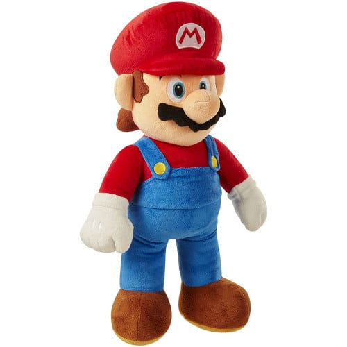 World of Nintendo Plush Jumbo - Mario (Retro Fam)