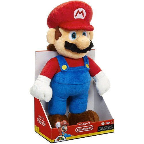 World of Nintendo Plush Jumbo - Mario (Retro Fam)