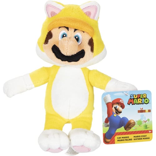 World of Nintendo Plush - Cat Mario (Retro Fam)