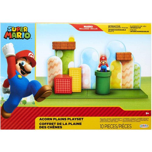 World of Nintendo 2.5" Inch Acorn Plains Playset
