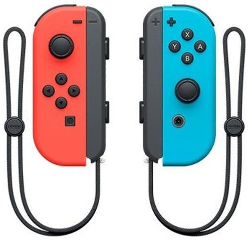 Switch Joy-Con (L/R) - Neon Blue & Red (Retro Fam) - Image 2