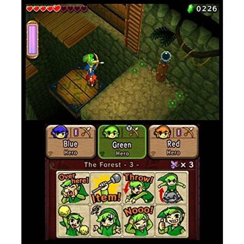 Legend of Zelda: Tri Force Heroes 3DS (Retro Fam)
