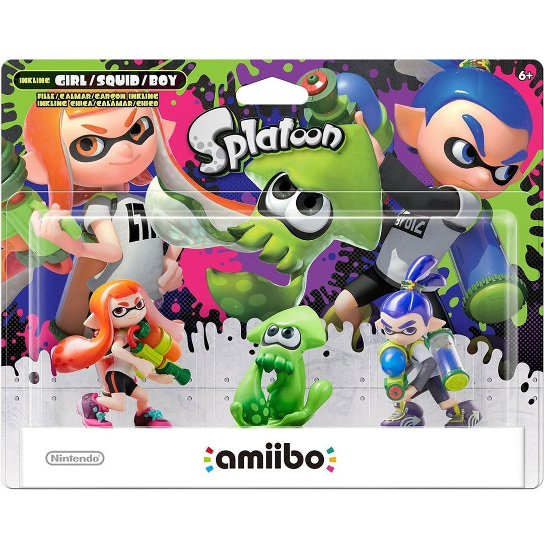 amiibo: Splatoon Series - Inkling 3-Pack