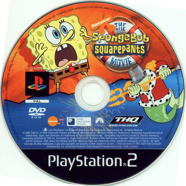 SpongeBob SquarePants The Movie - PS2 Game (Retro Fam)