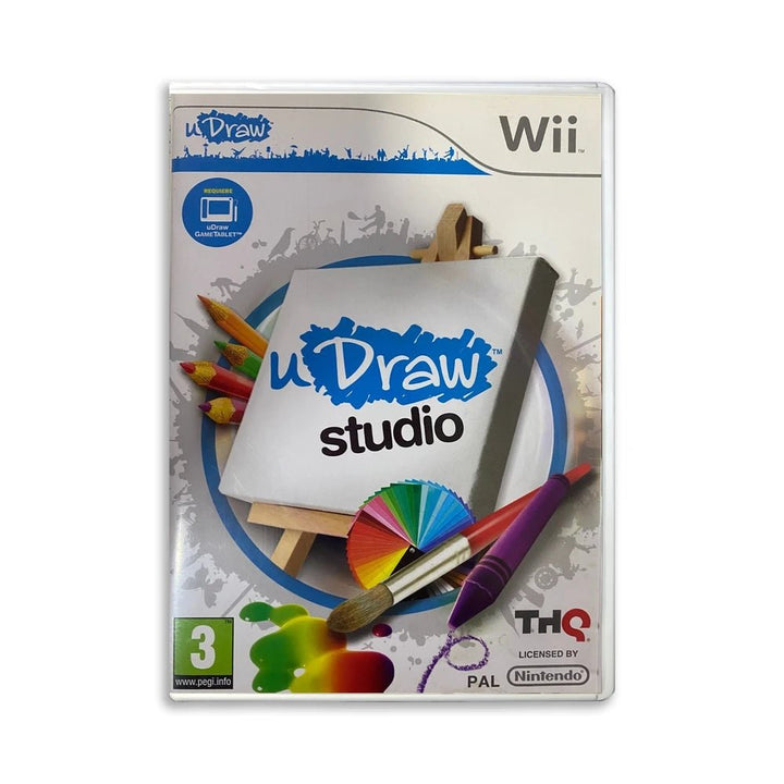 uDraw Gametablet w/uDraw Studio: Instant Artist - Wii Game (Retro Fam)